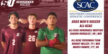 Men's Soccer Receives Three ALL-SCAC Honors