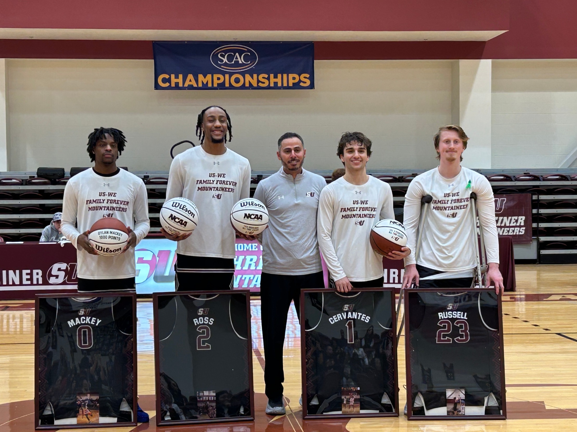 Seniors Ross and Cervantes Shine - Mountaineers Win Final Home Contest